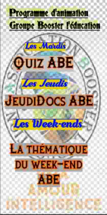 la semaine de ABE